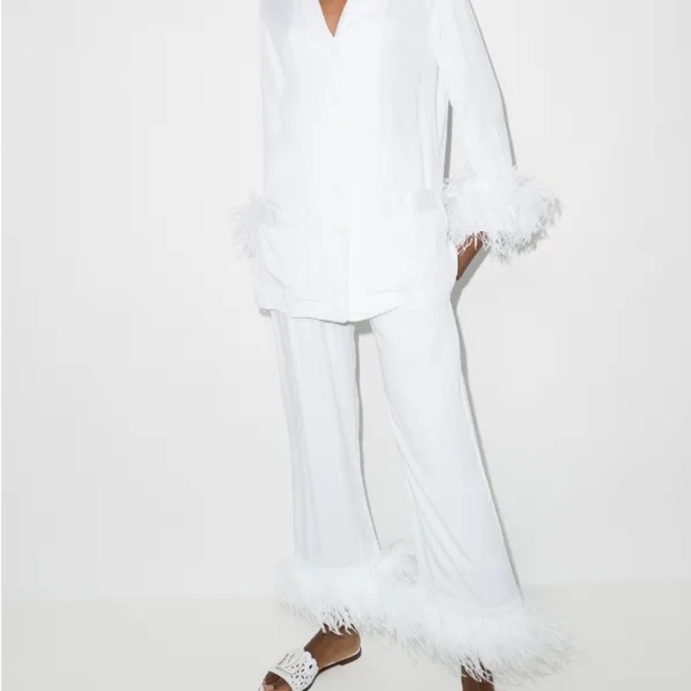 Sleeper Pajama Set with Feathers